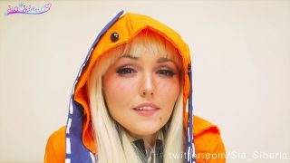 Film di una ragazza solista con grandi tette, Runa Yomozuki, 18enne europea, da Kakegurui, cosplay di una sgualdrina in calze che si masturba
