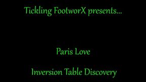 Paris Love Inversion Table Discovery