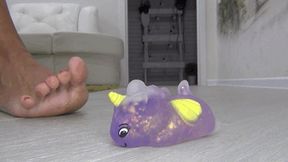 I trample a little monster a