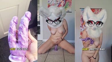 Marie's Toy Review Double Sided Dildo DP Fursuit Anal