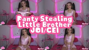 Panty Stealing Little Step-Brother JOI CEI