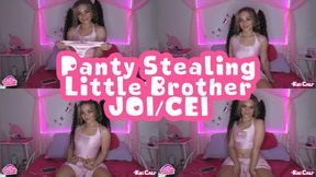 Panty Stealing Little Step-Brother JOI CEI