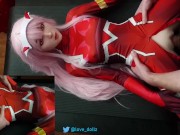 Fucking Zero Two from Darling in the Franxx petite sex doll