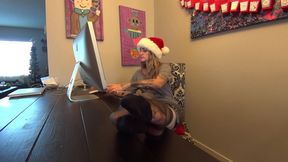 Mrs. Claus Punishes Naughty Elf With Soft Pink Wrinkled Soles (Your POV)
