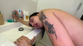 Snuck Into Her Bathroom and Fucked Her