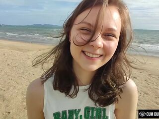 CumDumpsterTeens- cute teen HiYouth gets overspread in cum!