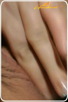 Close-up shots of my shaved, wide-open BBW pussy while I masturbate.