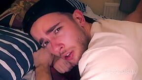 Brit Youngster Dual Barefuck By Two Allies