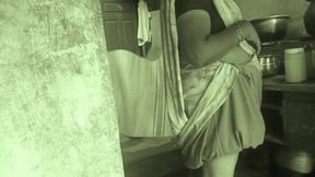 Indian housewife cooking romance porn video