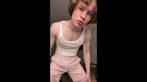 Teasing And Fucking My Extra Large Cock With A Stroking Toy
