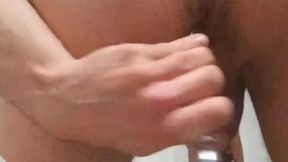 hot metal brings me to multiple orgasms exposing my prolapse. male squirt without using hands