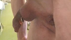 hot metal brings me to multiple orgasms exposing my prolapse. male squirt without using hands