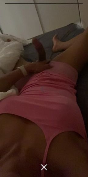 Shemale with horny in the morning