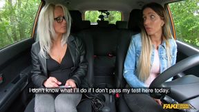 Blonde Czech Siren Explores Wild Passion in Car Lesson