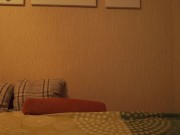 Midget showing ass and then his huge dick cum