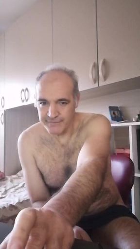 Saturday Morning and a First Handjob for Breakfast