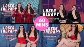 LOSER THERAPY-FANTASY REPROGRAMMING Part 2 - Psychological Loser Humiliation with Humiliatrix Countess Wednesday - Verbal Humiliation, Hardcore Humiliation, Laughing, Mantras, Compilation, Bundle MP4 1080p