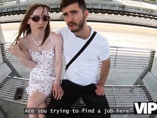 VIP4K. Sex to get a recent job. Sexy sex with Kate Quinn