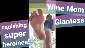 Wine-Step-Mom Giantess