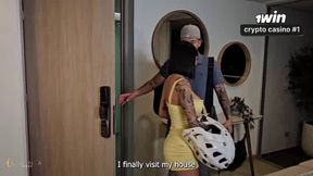 Petite latina teenager Luna Vitaler gets her tight cherry booty humped by Danner Mendez in harsh hookup - Colombiana's first time!