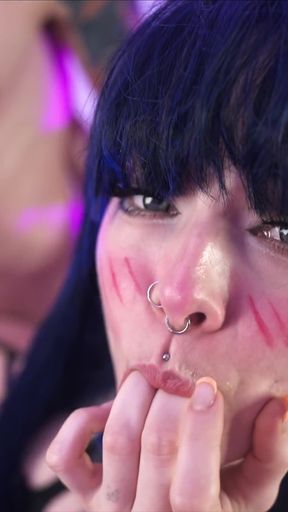 Hinata gave her holes for a hard fuck. Karneli Bandi