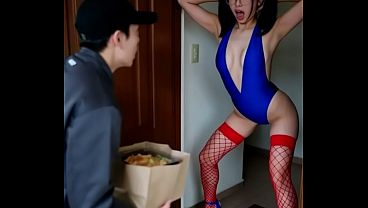 An unusual day of food delivery