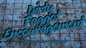 Dirty Faggot Encouragement - Bella Trixxx Bisexual Encouragement - Audio Version