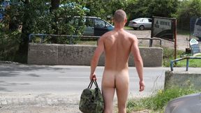 Nude Nudists Aslan & Roza Fuck Wildly in the Field