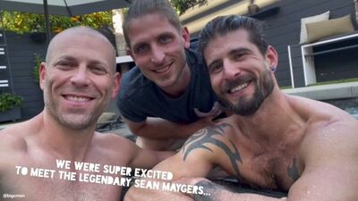 3 Way Fuck: Big C & Jared Tag Sean Maygers Part 1