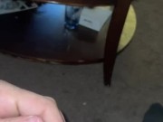 Big cock pulling out penis plug from urethra