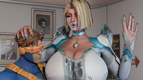 Emma Frost - Welcome the New Busty Girlfriend