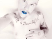 Queer AF Lipstick Fetish Trans Boy Solo