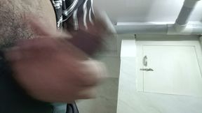 Gay friend see my tight dick when I take shower