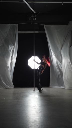 Goddess Renata Fox Dances Mesmerizingly on the Pylon