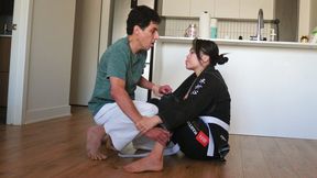 Renato vs Julie- Competitive grappling