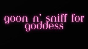 GOON N SNIFF FOR GODDESS