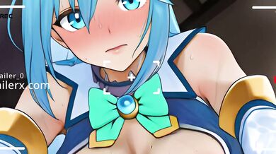Insatiable Lust Drowns Holy Realm Aqua Anime Mega Cum Splash