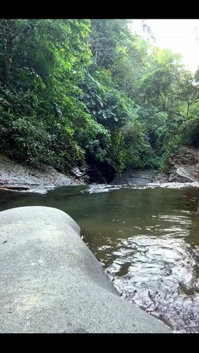 Took a Hike to a Private Waterfall