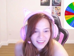 Cute blonde amateur webcam teen masturbating