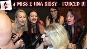 Umiliazione Sissy Con 4 Miss