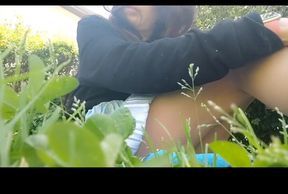 I Cant Believe What I See! Chantal Burps, Pees and More in a Park!