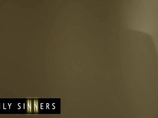 FAMILY SINNERS - Mylene Monroe Desires Her Step Brother Nathan Bronson To Touch Her Intimately