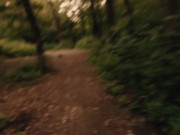 Summer Walk. College friends active recreation outdoors. Play rackets and shuttlecock