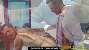 The best of horny Logan Moore fucking and dominating in tux