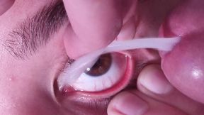 Cum Dumpster Gets a Full Cumshot Into Her Open Eye, Talking