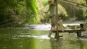 Luscious Milf in Kimono - Steamy River Encounter Uncovered!