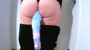 Fat Virgin Sissy With Tail Plug