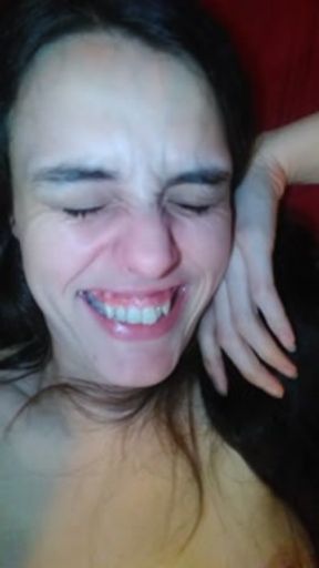 Laughing PinkMoonLust Accidentally FARTS &amp; Squirts Liquid from Her Urethra While Playing Kegel Ball