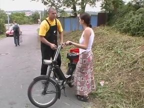 Irresistibly Boobs on a Pretty Brunette