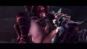 Her Queen II 3D Futanari HD 60fps